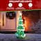 Glitzhome® 4.5ft. Lighted Christmas 3D Mesh Tree Outdoor Décor
